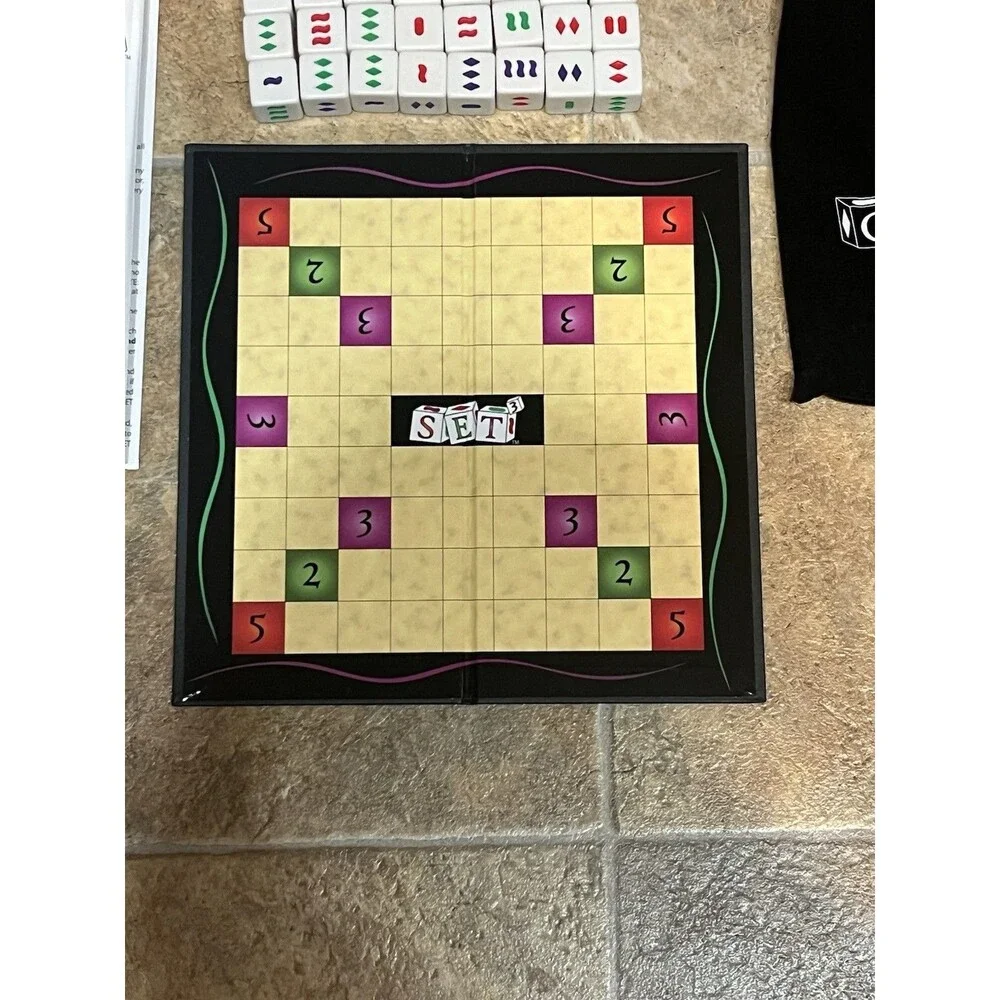 SET CUBED Curious Game of Clever Connections - COMPLETE